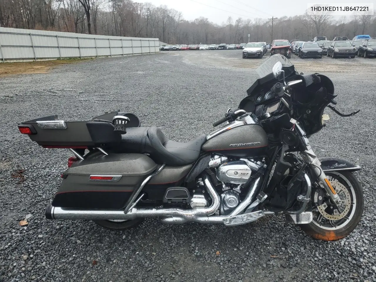 2018 Harley-Davidson Flhtk Ultra Limited VIN: 1HD1KED11JB647221 Lot: 85062474