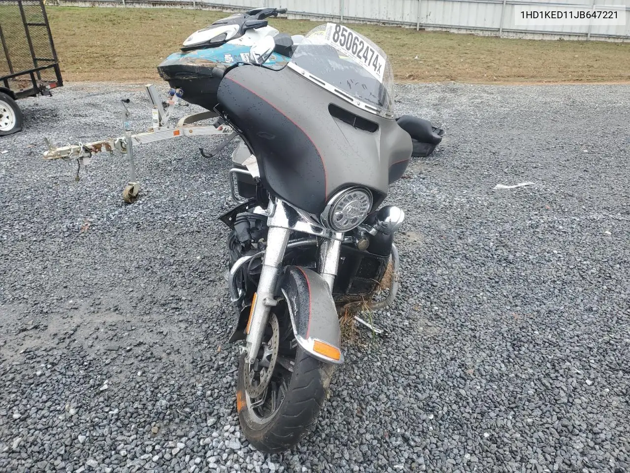 2018 Harley-Davidson Flhtk Ultra Limited VIN: 1HD1KED11JB647221 Lot: 85062474
