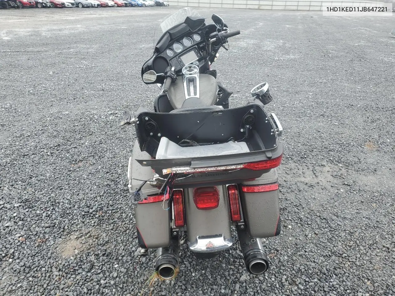 2018 Harley-Davidson Flhtk Ultra Limited VIN: 1HD1KED11JB647221 Lot: 85062474