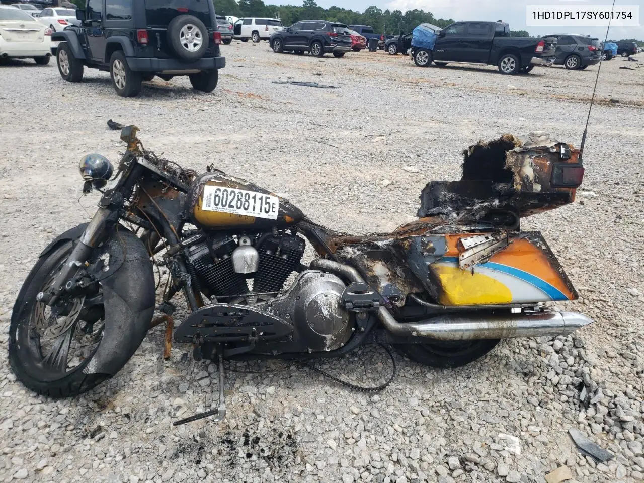 1995 Harley-Davidson Flhtc Ultra VIN: 1HD1DPL17SY601754 Lot: 60288115