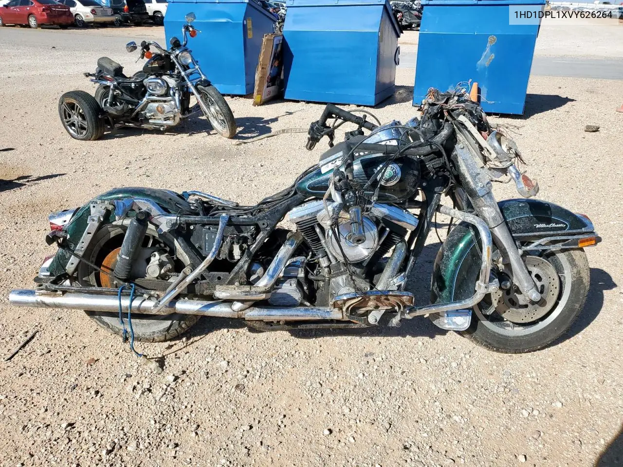 1997 Harley-Davidson Flhtc Ultra VIN: 1HD1DPL1XVY626264 Lot: 59338195
