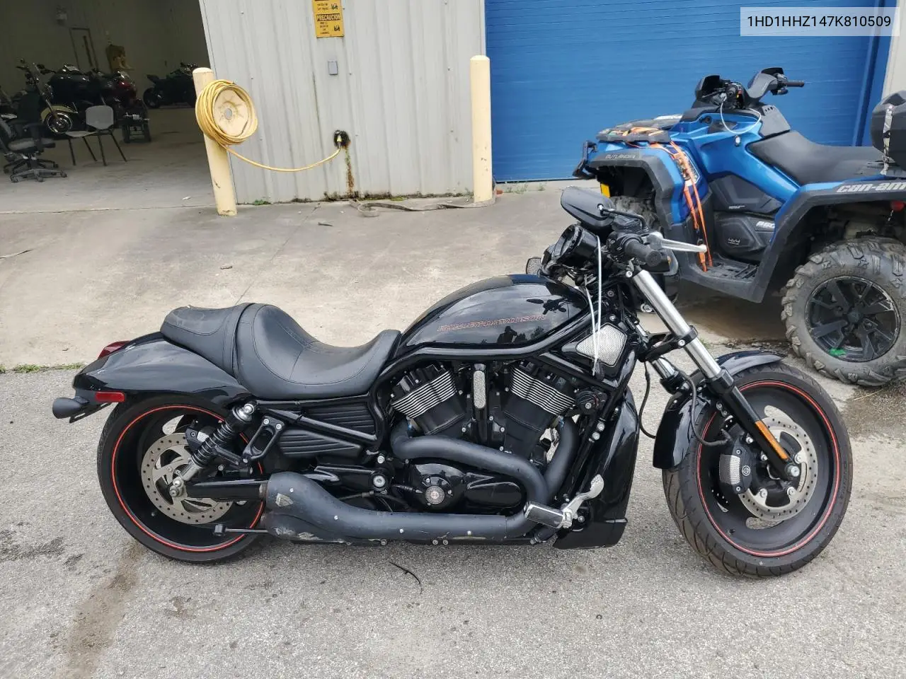 2007 Harley-Davidson Vrscdx VIN: 1HD1HHZ147K810509 Lot: 61996235