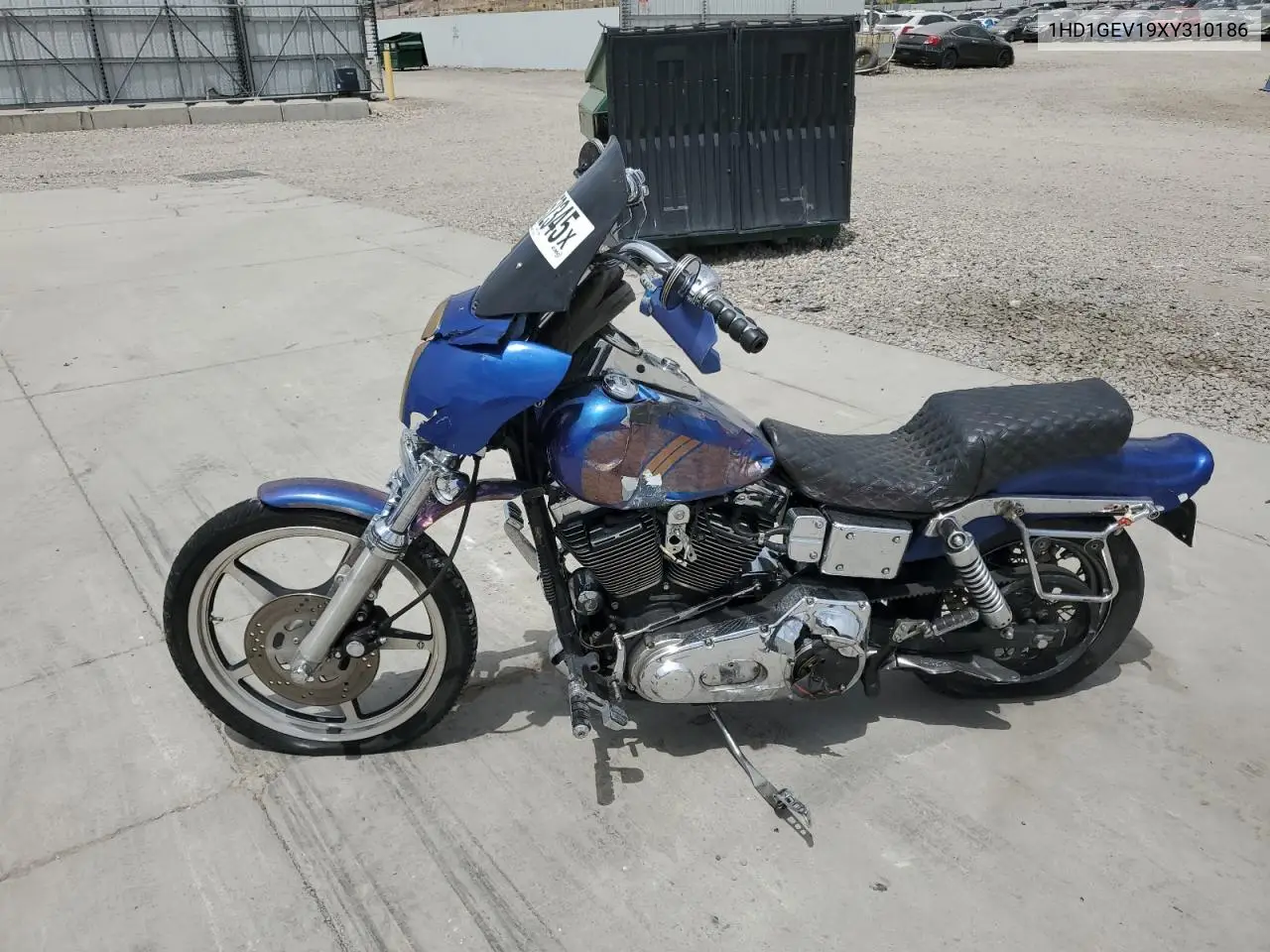 1999 Harley-Davidson Fxdwg VIN: 1HD1GEV19XY310186 Lot: 60452345