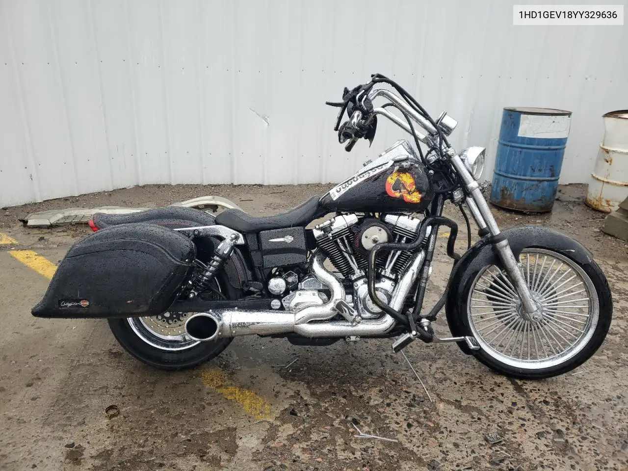 2000 Harley-Davidson Fxdwg VIN: 1HD1GEV18YY329636 Lot: 55605495