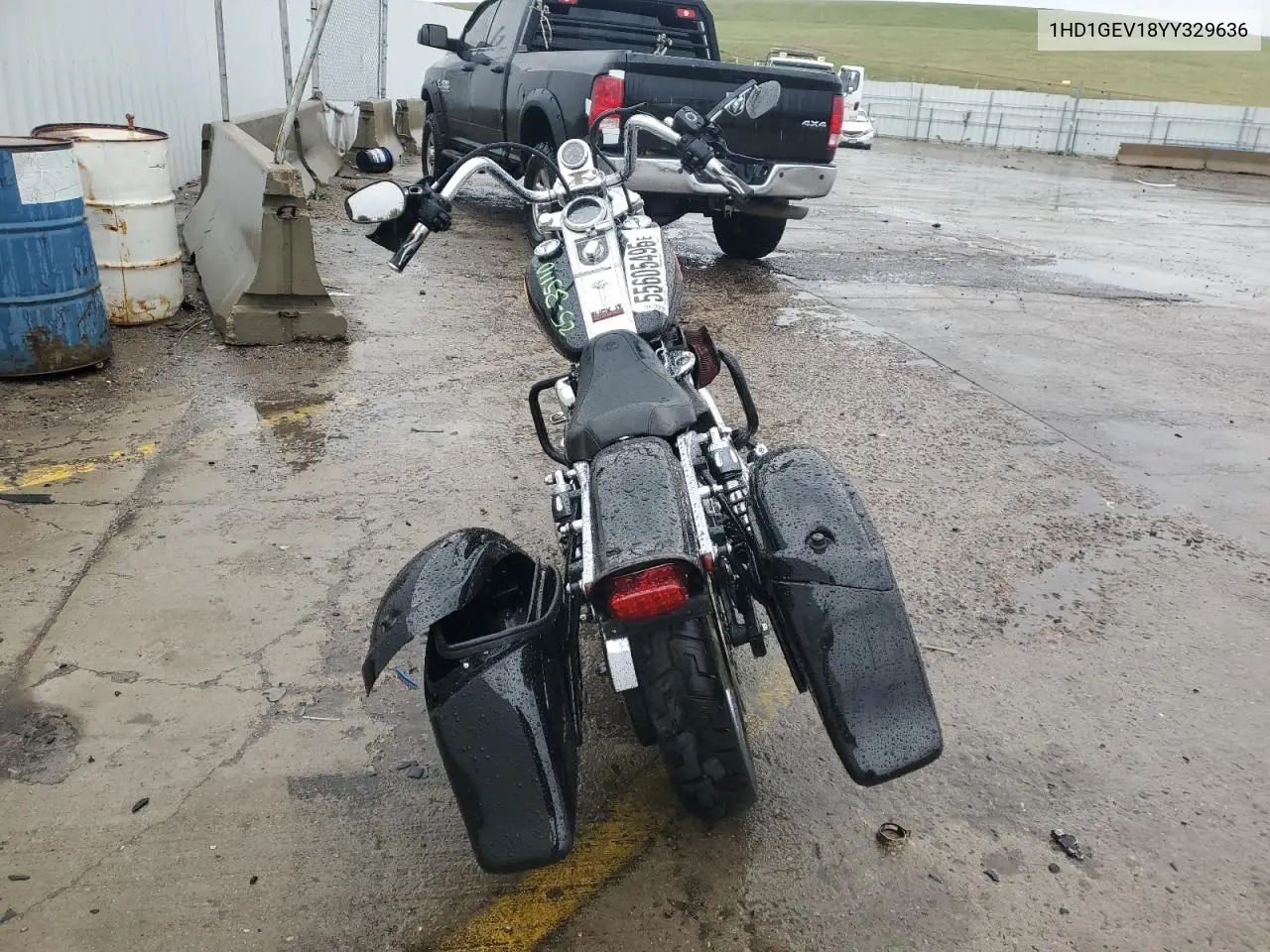 2000 Harley-Davidson Fxdwg VIN: 1HD1GEV18YY329636 Lot: 55605495