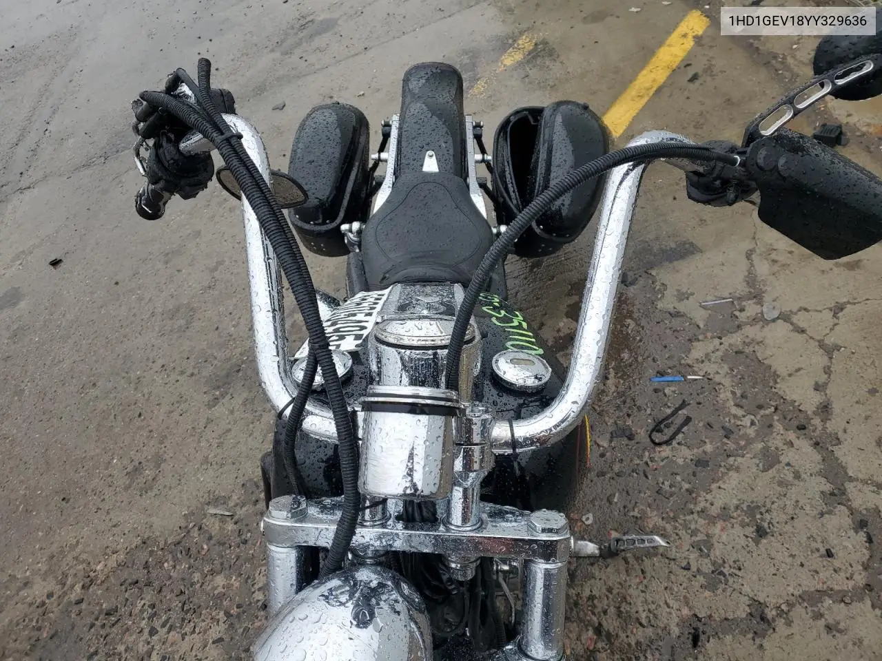 2000 Harley-Davidson Fxdwg VIN: 1HD1GEV18YY329636 Lot: 55605495