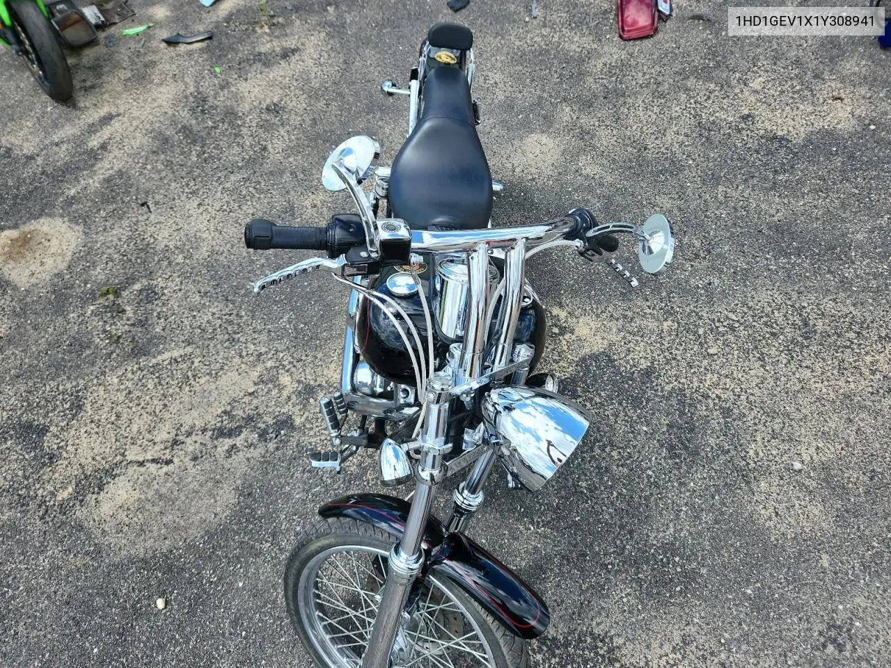 2001 Harley-Davidson Fxdwg VIN: 1HD1GEV1X1Y308941 Lot: 62749425