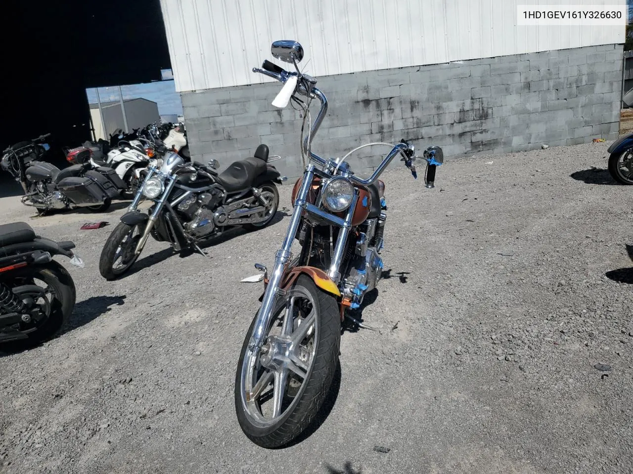 2001 Harley-Davidson Fxdwg VIN: 1HD1GEV161Y326630 Lot: 76359714