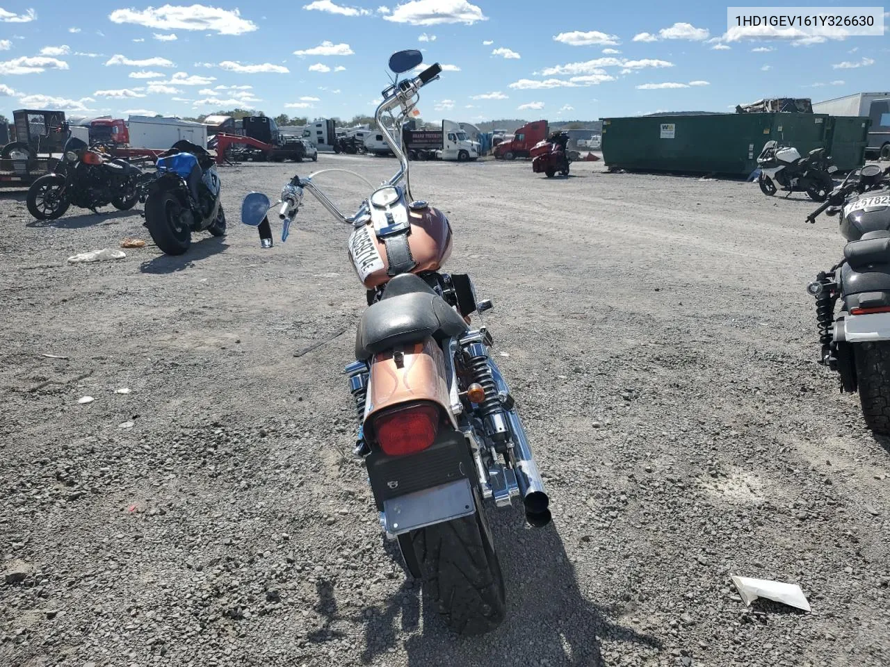 2001 Harley-Davidson Fxdwg VIN: 1HD1GEV161Y326630 Lot: 76359714