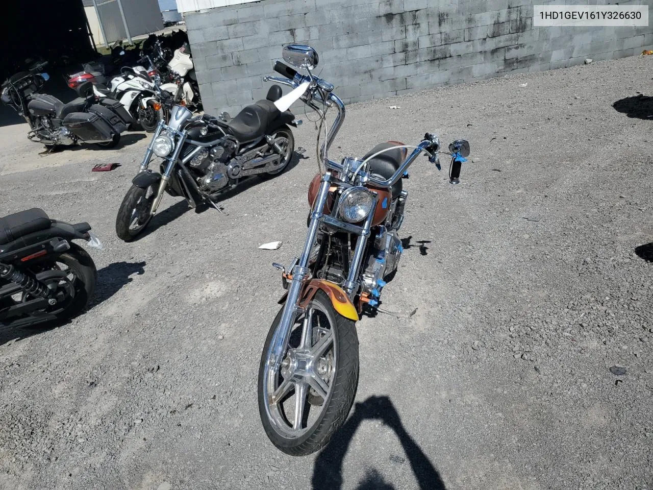 2001 Harley-Davidson Fxdwg VIN: 1HD1GEV161Y326630 Lot: 76359714