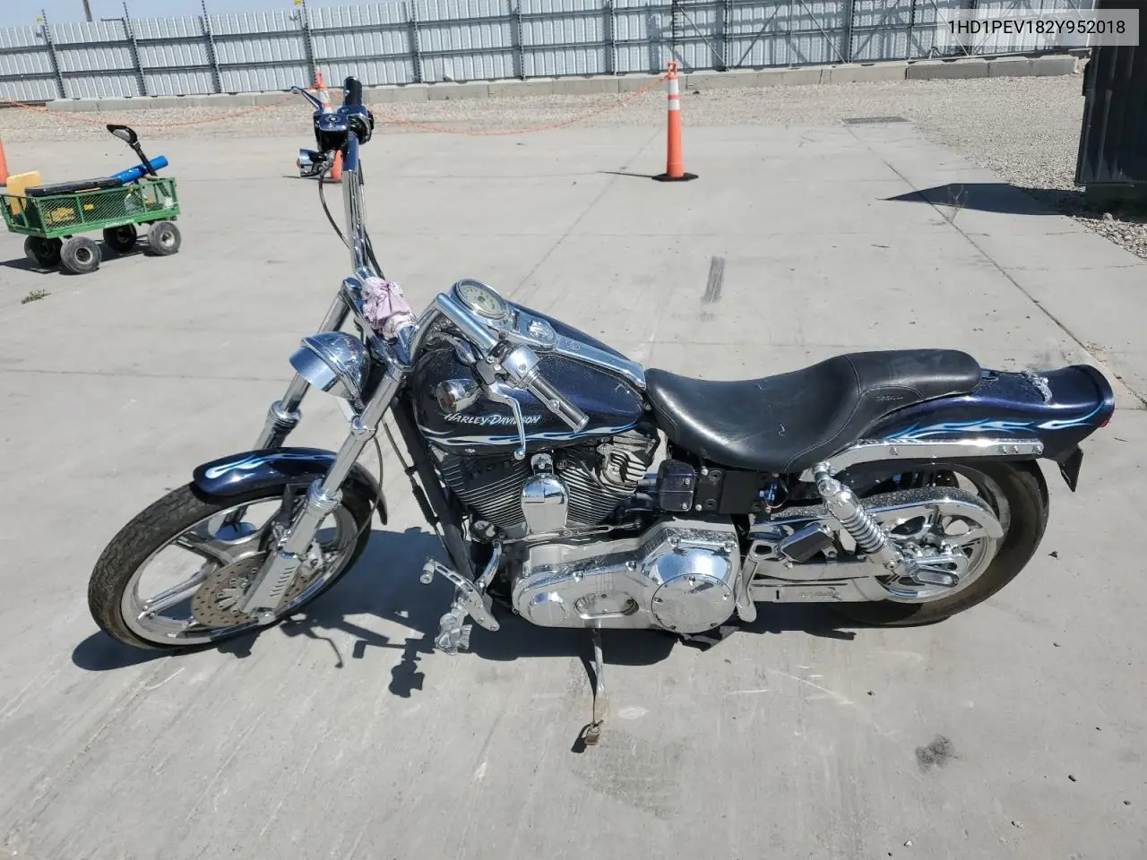 2002 Harley-Davidson Fxdwg3 VIN: 1HD1PEV182Y952018 Lot: 62776325