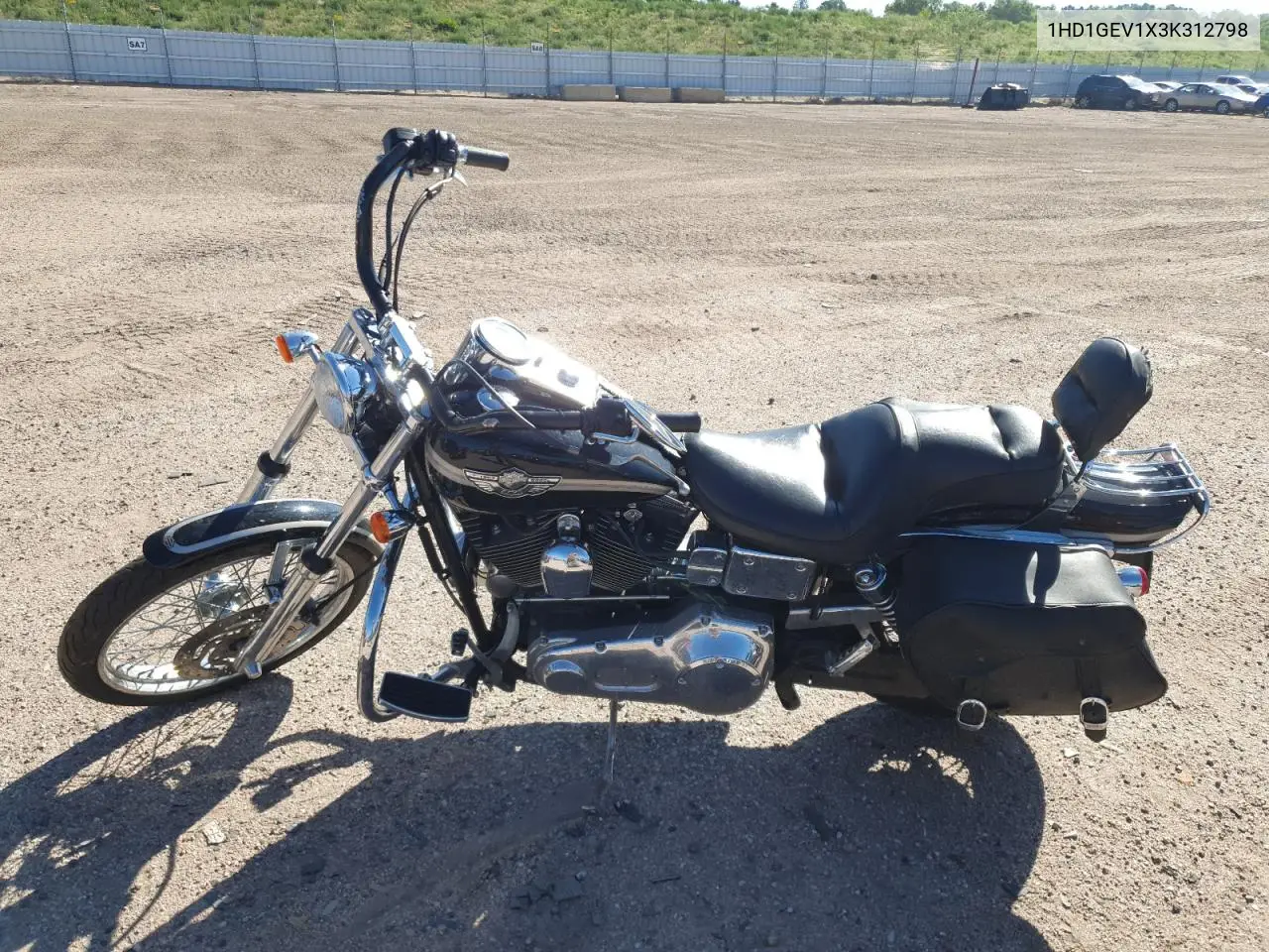 2003 Harley-Davidson Fxdwg VIN: 1HD1GEV1X3K312798 Lot: 60217245