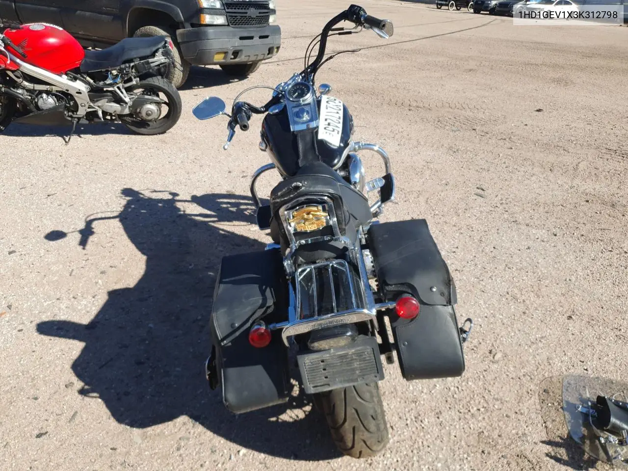 2003 Harley-Davidson Fxdwg VIN: 1HD1GEV1X3K312798 Lot: 60217245