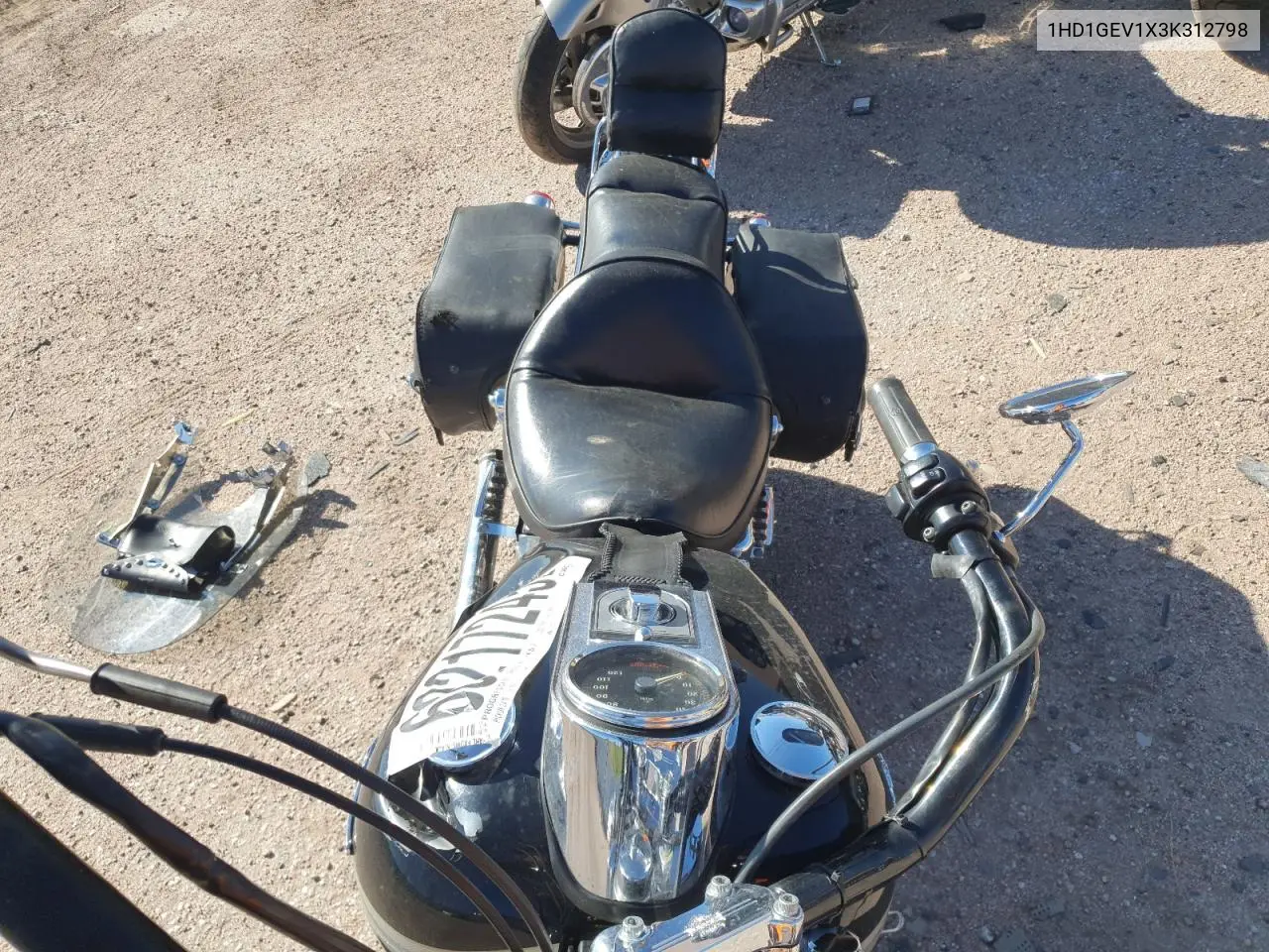 2003 Harley-Davidson Fxdwg VIN: 1HD1GEV1X3K312798 Lot: 60217245
