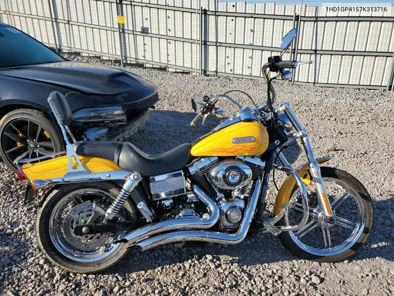 2007 Harley-Davidson Fxdwg VIN: 1HD1GP4157K313716 Lot: 53295215