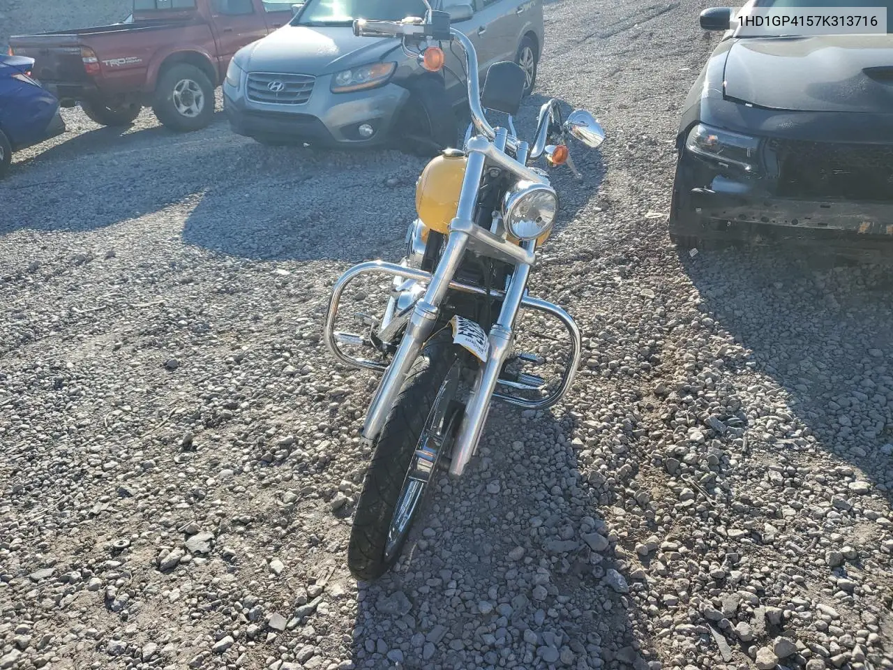 2007 Harley-Davidson Fxdwg VIN: 1HD1GP4157K313716 Lot: 53295215