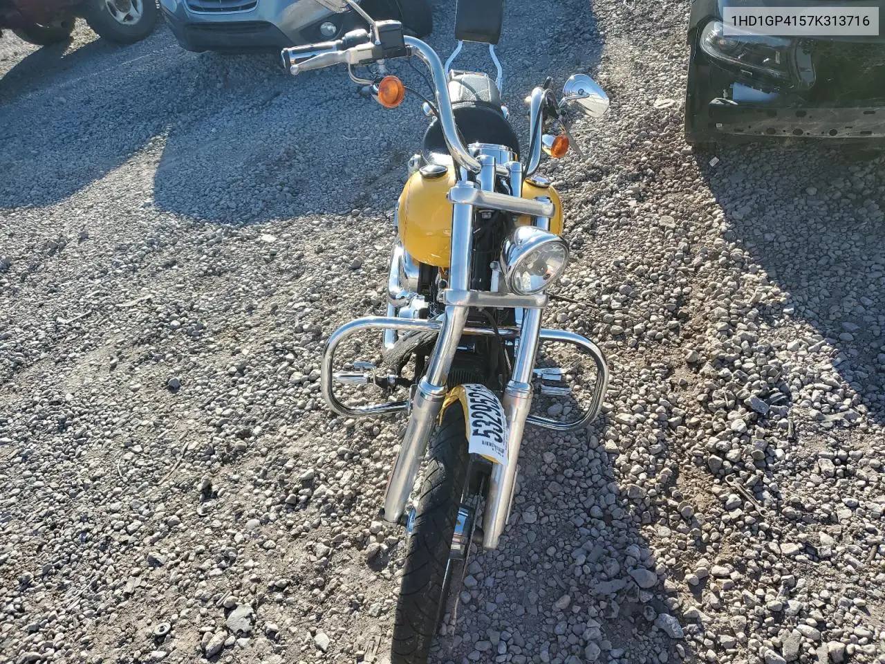 2007 Harley-Davidson Fxdwg VIN: 1HD1GP4157K313716 Lot: 53295215
