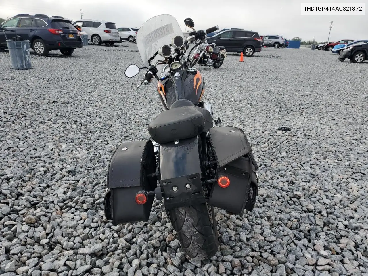 2010 Harley-Davidson Fxdwg VIN: 1HD1GP414AC321372 Lot: 51226155