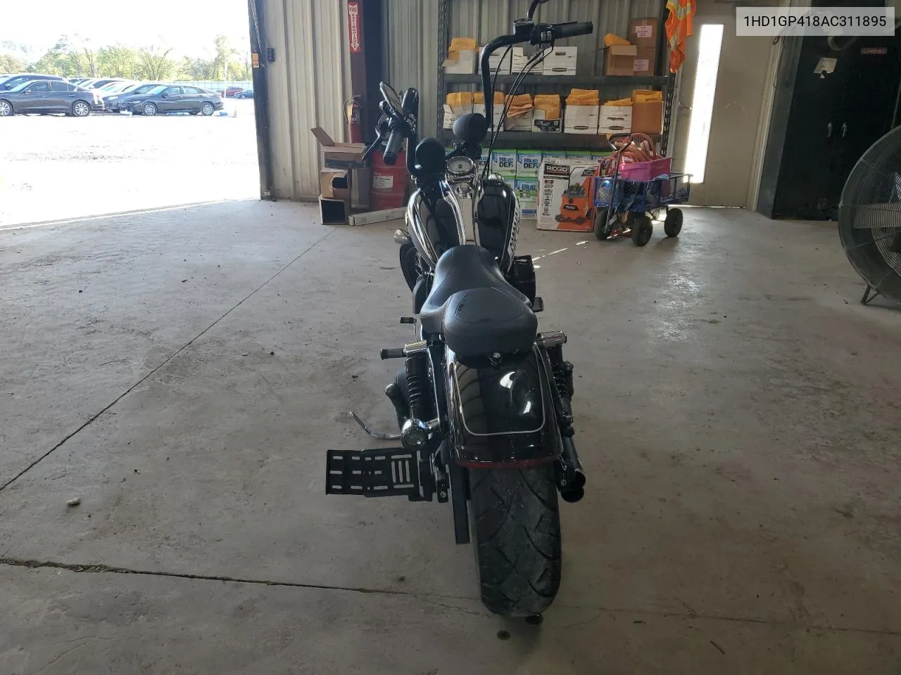 2010 Harley-Davidson Fxdwg VIN: 1HD1GP418AC311895 Lot: 69829494