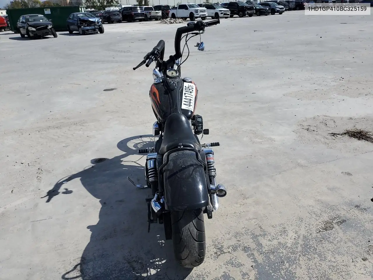 2011 Harley-Davidson Fxdwg VIN: 1HD1GP410BC325159 Lot: 44417495