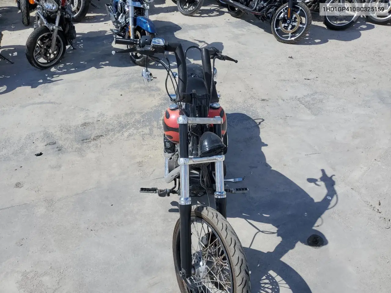 2011 Harley-Davidson Fxdwg VIN: 1HD1GP410BC325159 Lot: 44417495