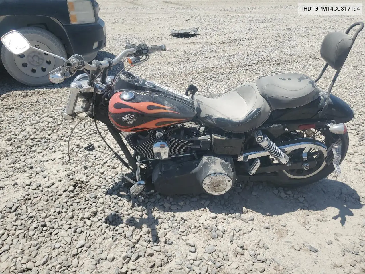 2012 Harley-Davidson Fxdwg Dyna Wide Glide VIN: 1HD1GPM14CC317194 Lot: 60547855