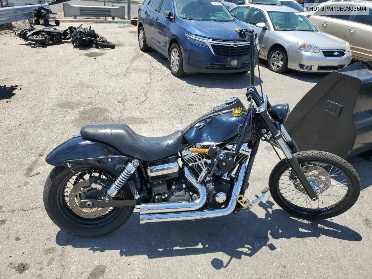 2014 Harley-Davidson Fxdwg Dyna Wide Glide VIN: 1HD1GPM10EC303604 Lot: 60116295