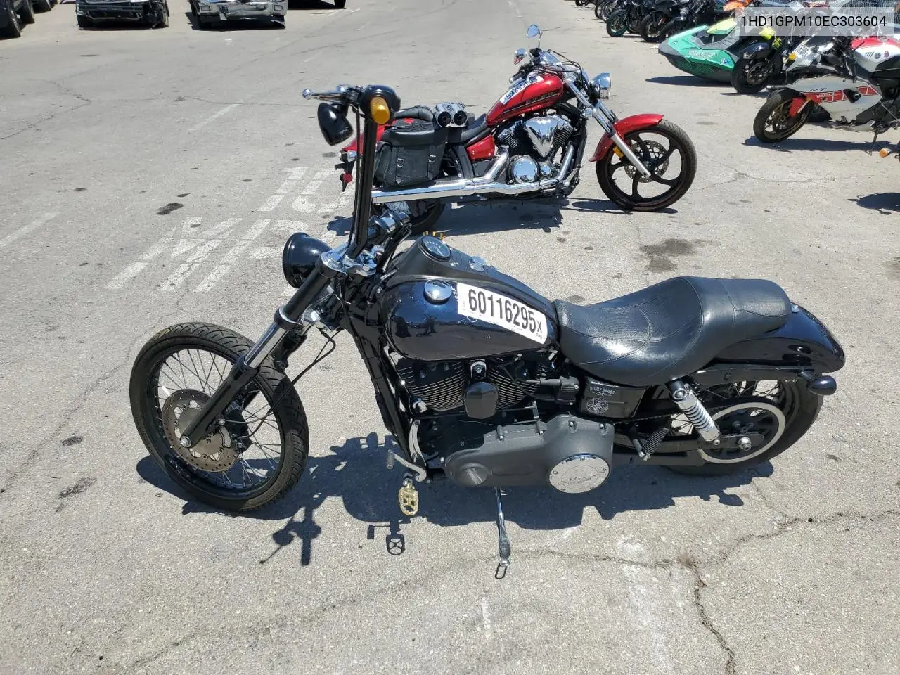2014 Harley-Davidson Fxdwg Dyna Wide Glide VIN: 1HD1GPM10EC303604 Lot: 60116295