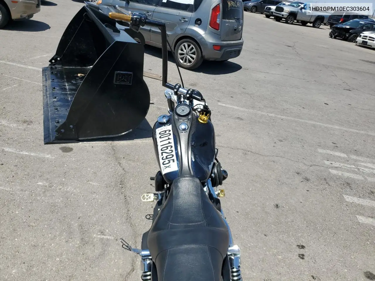 2014 Harley-Davidson Fxdwg Dyna Wide Glide VIN: 1HD1GPM10EC303604 Lot: 60116295