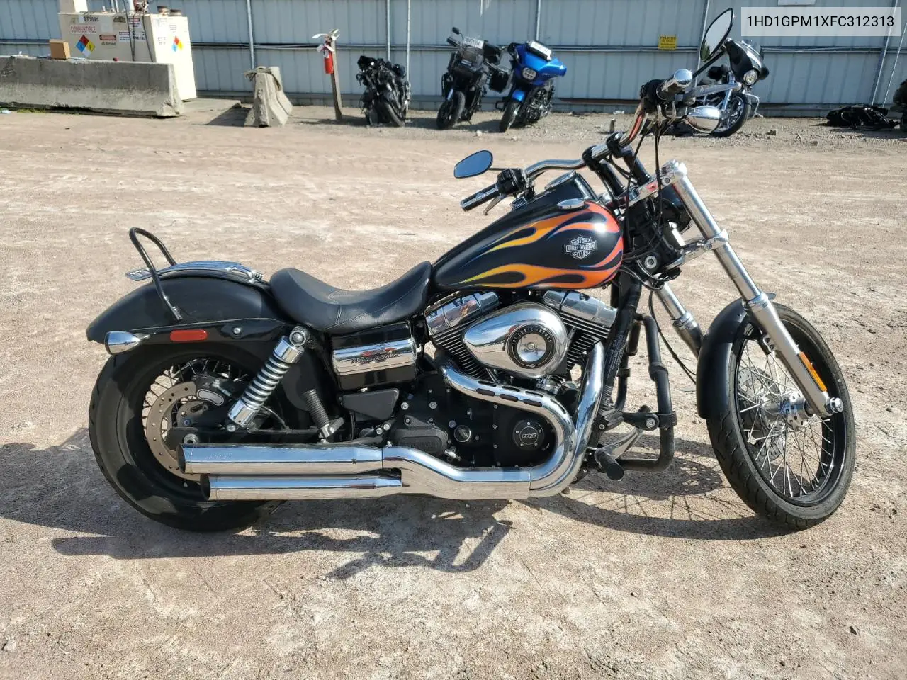 2015 Harley-Davidson Fxdwg Dyna Wide Glide VIN: 1HD1GPM1XFC312313 Lot: 52927795