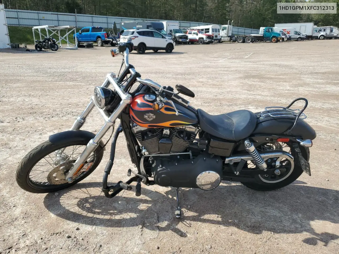 2015 Harley-Davidson Fxdwg Dyna Wide Glide VIN: 1HD1GPM1XFC312313 Lot: 52927795