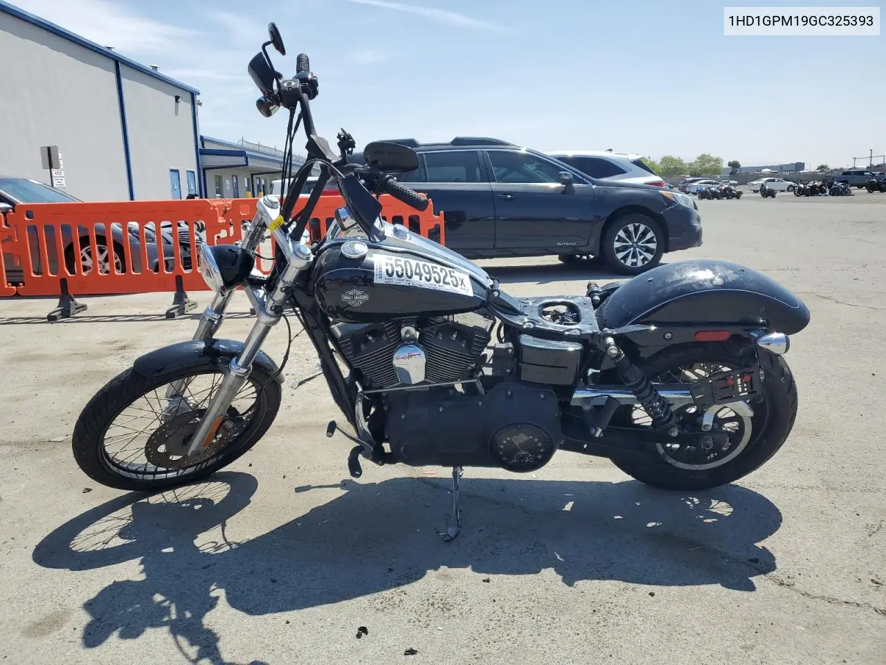 2016 Harley-Davidson Fxdwg Dyna Wide Glide VIN: 1HD1GPM19GC325393 Lot: 55049525