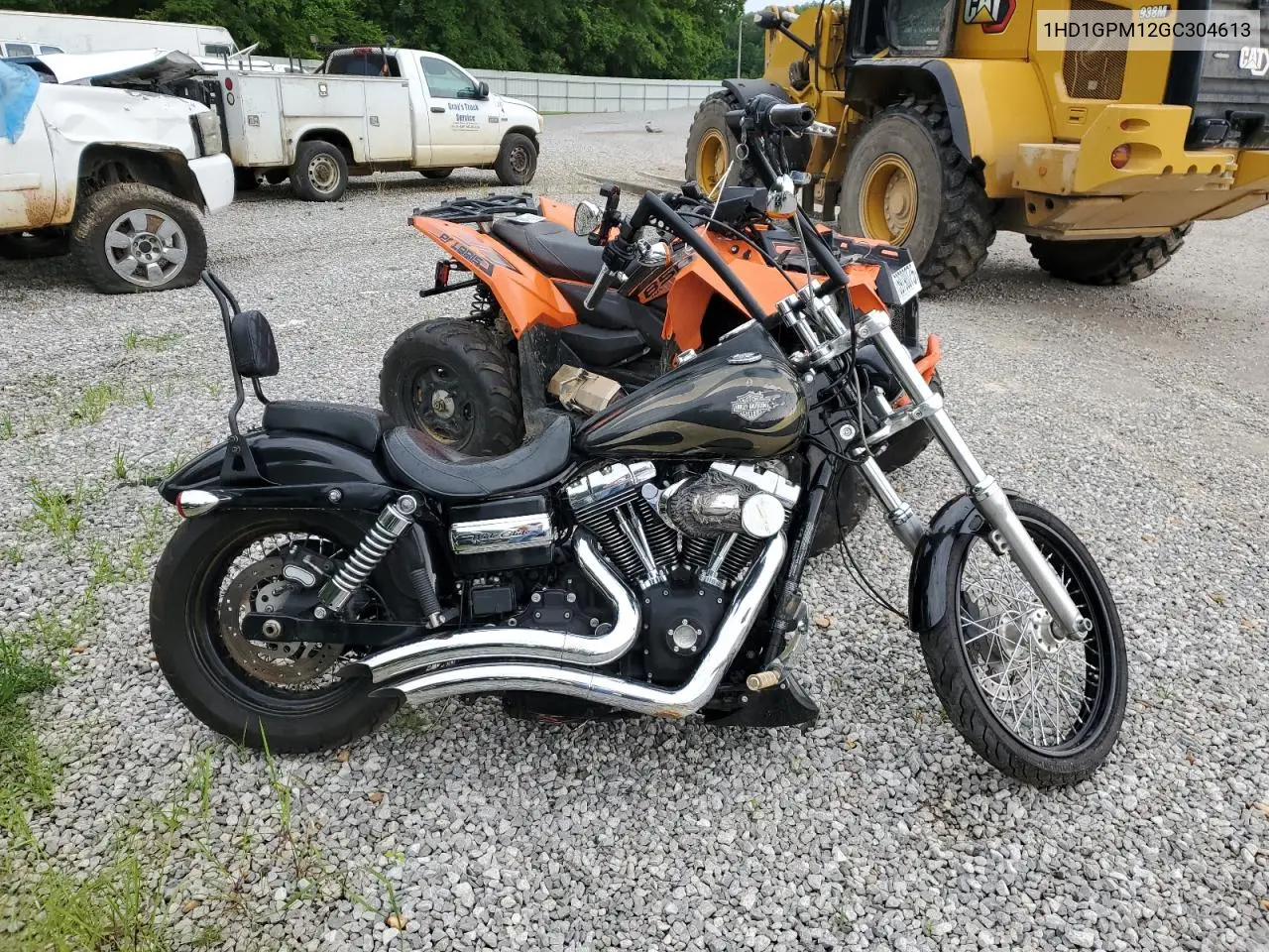 2016 Harley-Davidson Fxdwg Dyna Wide Glide VIN: 1HD1GPM12GC304613 Lot: 59544305