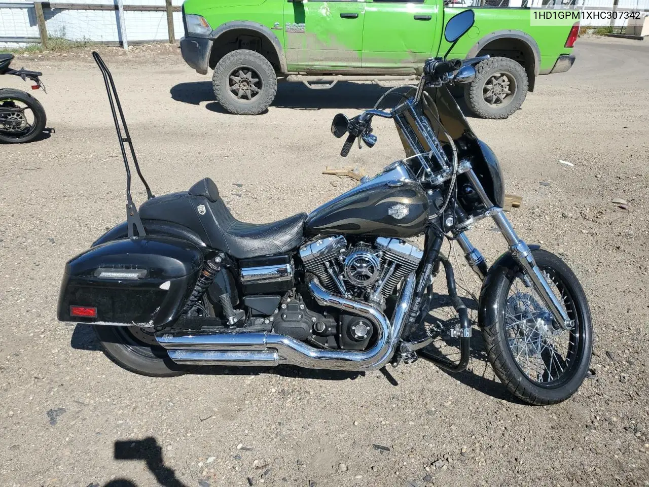 2017 Harley-Davidson Fxdwg Dyna Wide Glide VIN: 1HD1GPM1XHC307342 Lot: 56013815