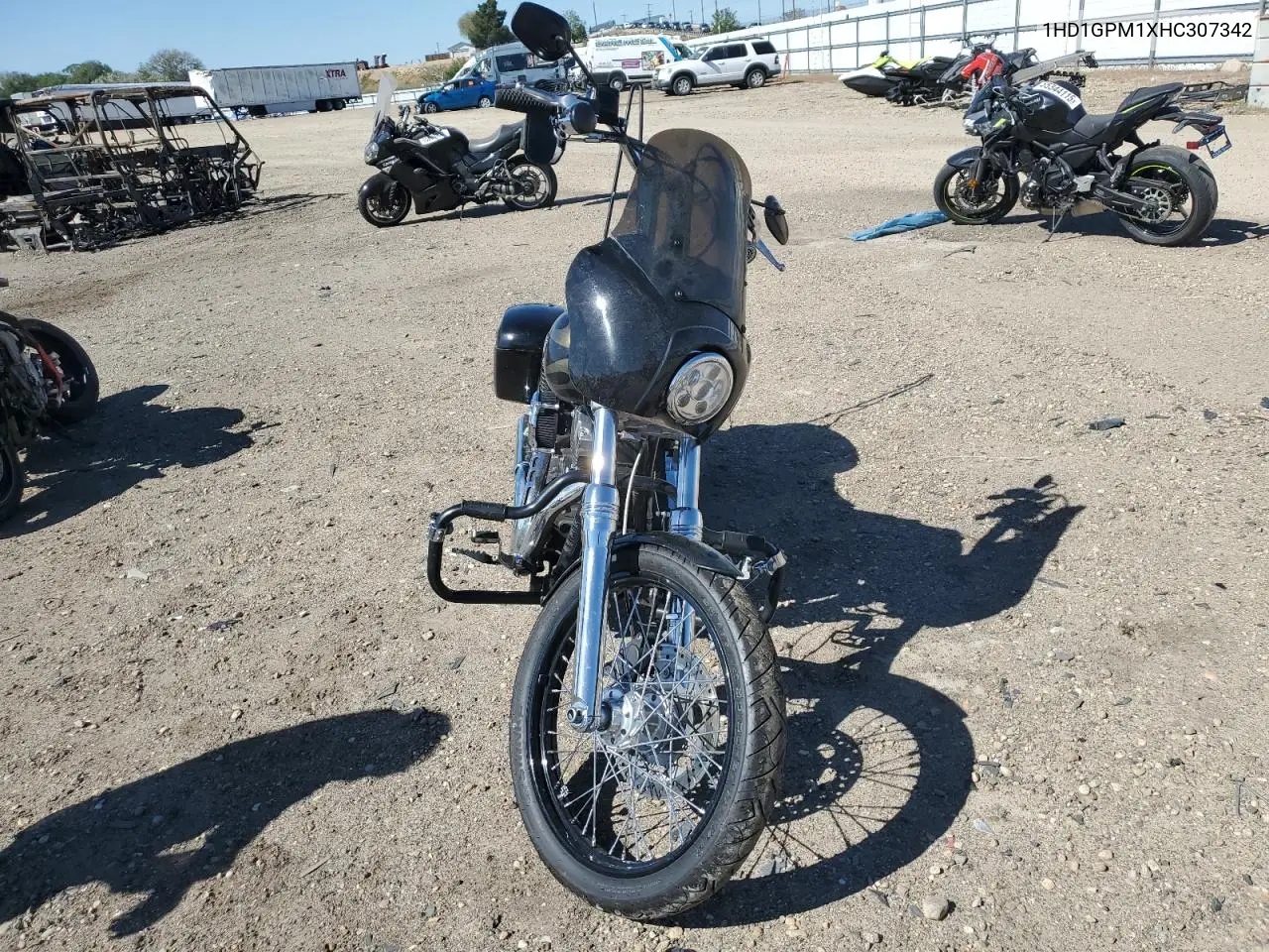 2017 Harley-Davidson Fxdwg Dyna Wide Glide VIN: 1HD1GPM1XHC307342 Lot: 56013815