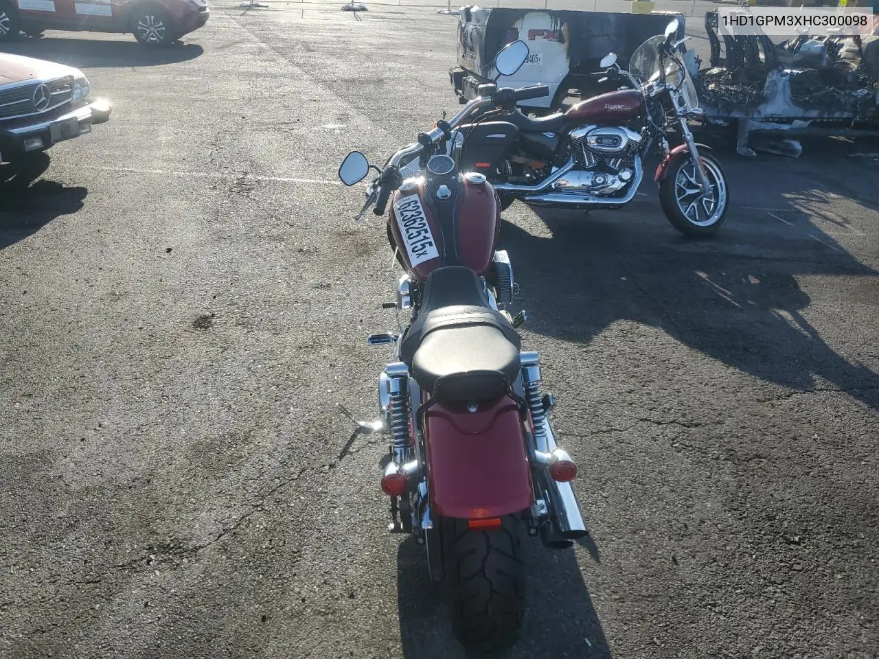 2017 Harley-Davidson Fxdwg Dyna Wide Glide VIN: 1HD1GPM3XHC300098 Lot: 62362515