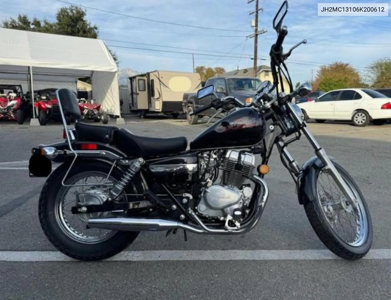 2006 Honda Cmx250 C VIN: JH2MC13106K200612 Lot: 74860464