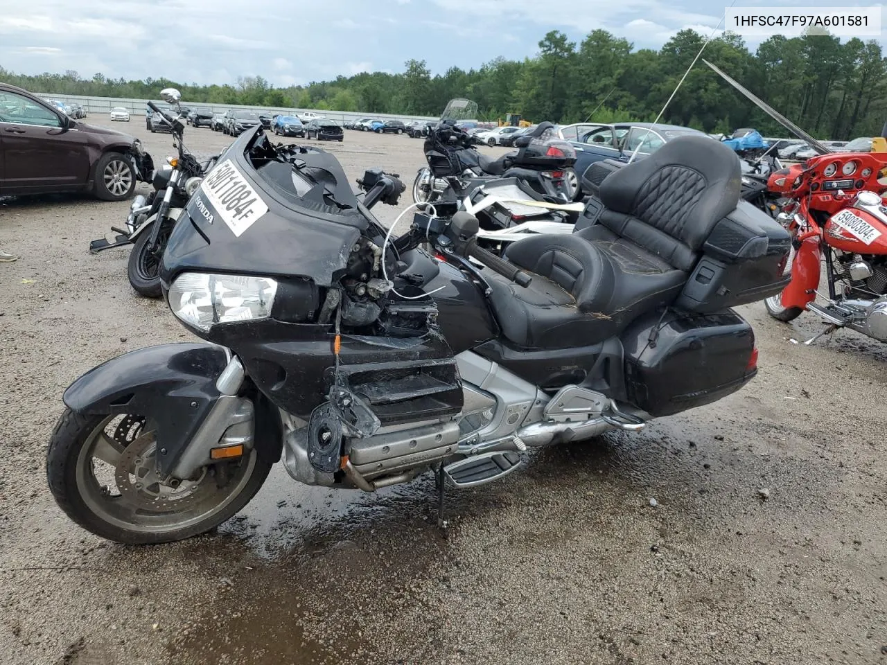 2007 Honda Gl1800 VIN: 1HFSC47F97A601581 Lot: 59011084