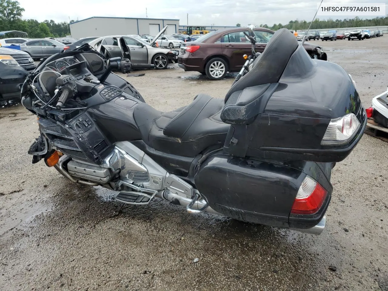 2007 Honda Gl1800 VIN: 1HFSC47F97A601581 Lot: 59011084