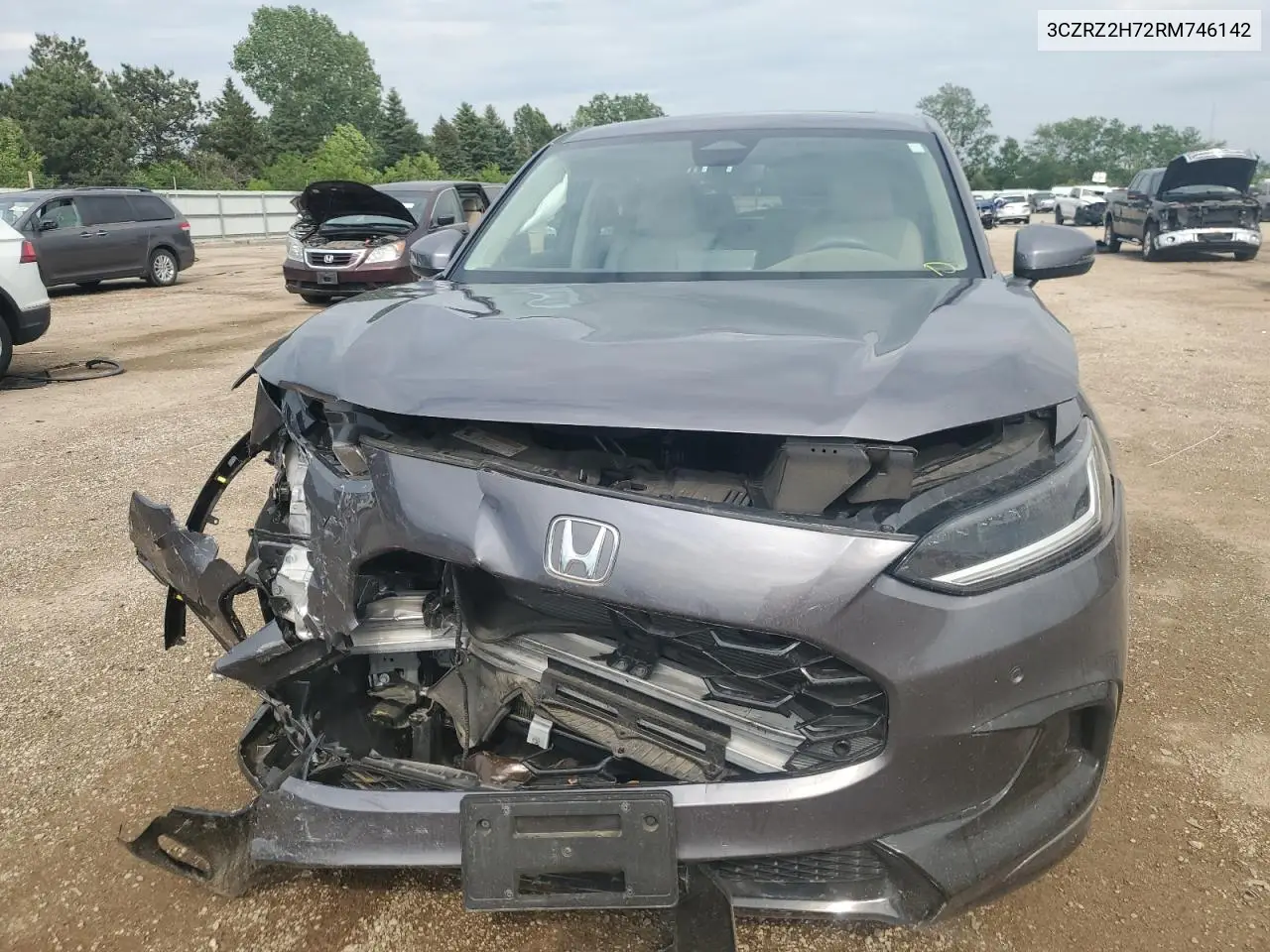 2024 Honda Hr-V Exl VIN: 3CZRZ2H72RM746142 Lot: 59105515
