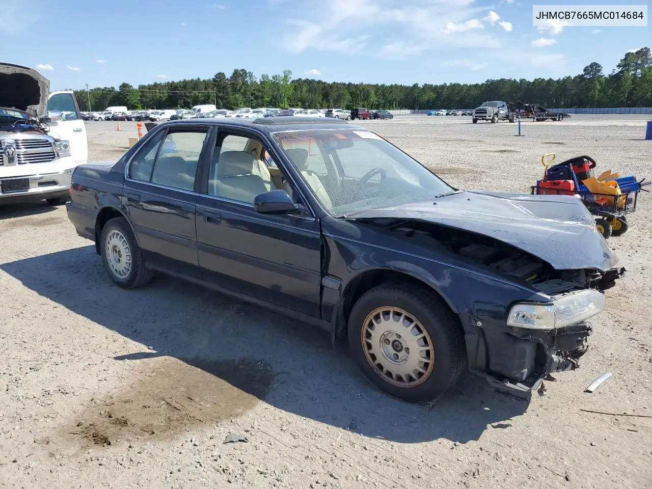 1991 Honda Accord Ex VIN: JHMCB7665MC014684 Lot: 55286415