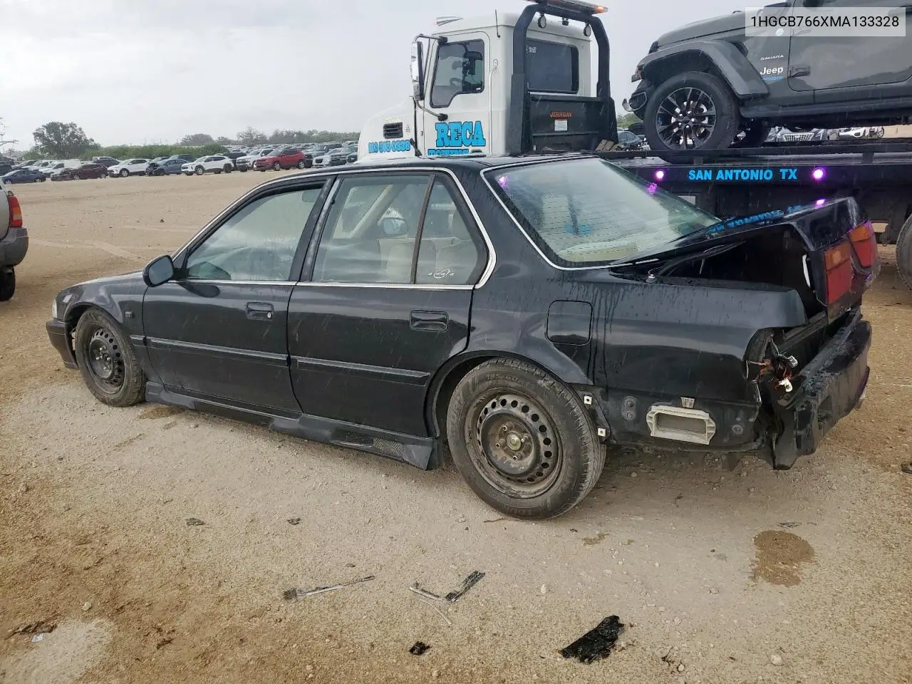 1991 Honda Accord Ex VIN: 1HGCB766XMA133328 Lot: 62580325