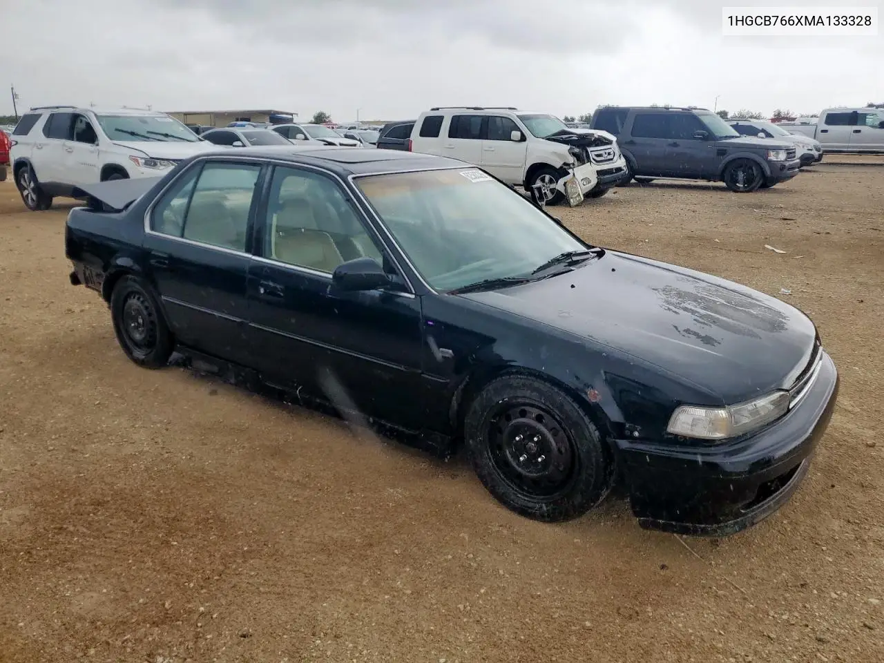 1991 Honda Accord Ex VIN: 1HGCB766XMA133328 Lot: 62580325