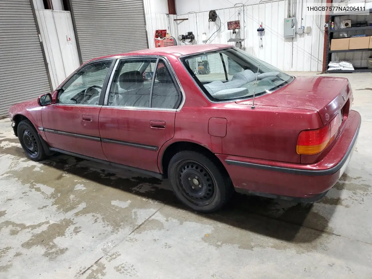 1992 Honda Accord Ex VIN: 1HGCB7577NA206411 Lot: 53690915