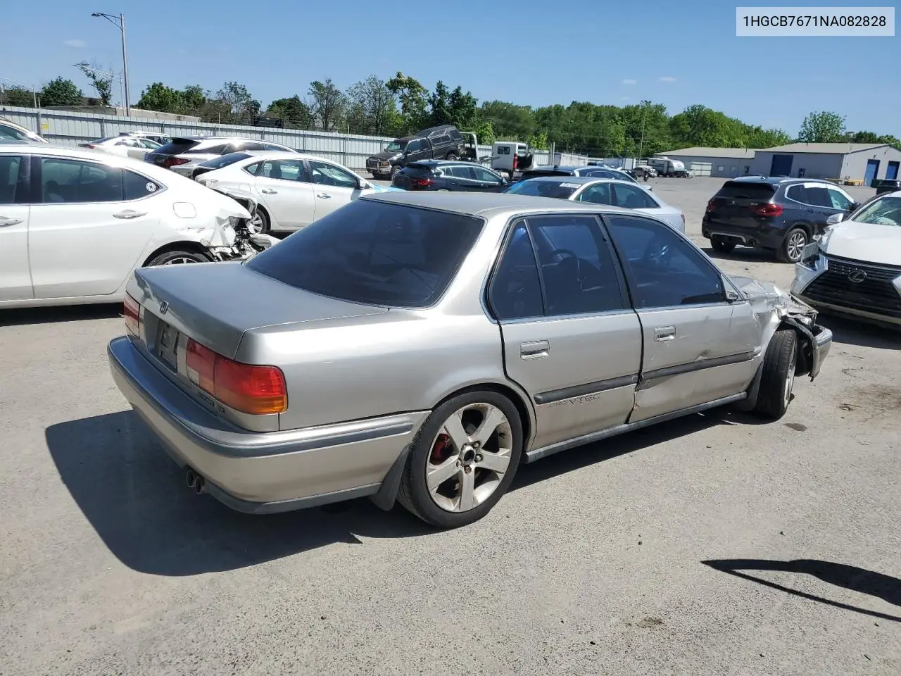 1992 Honda Accord Ex VIN: 1HGCB7671NA082828 Lot: 57551185