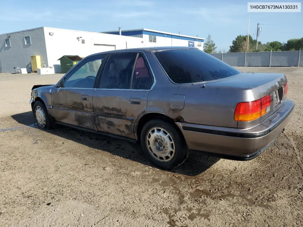 1992 Honda Accord Ex VIN: 1HGCB7673NA130331 Lot: 60263315