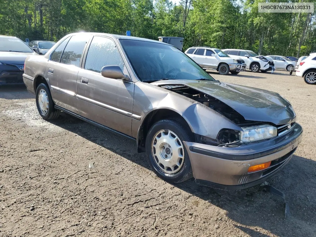 1992 Honda Accord Ex VIN: 1HGCB7673NA130331 Lot: 60263315