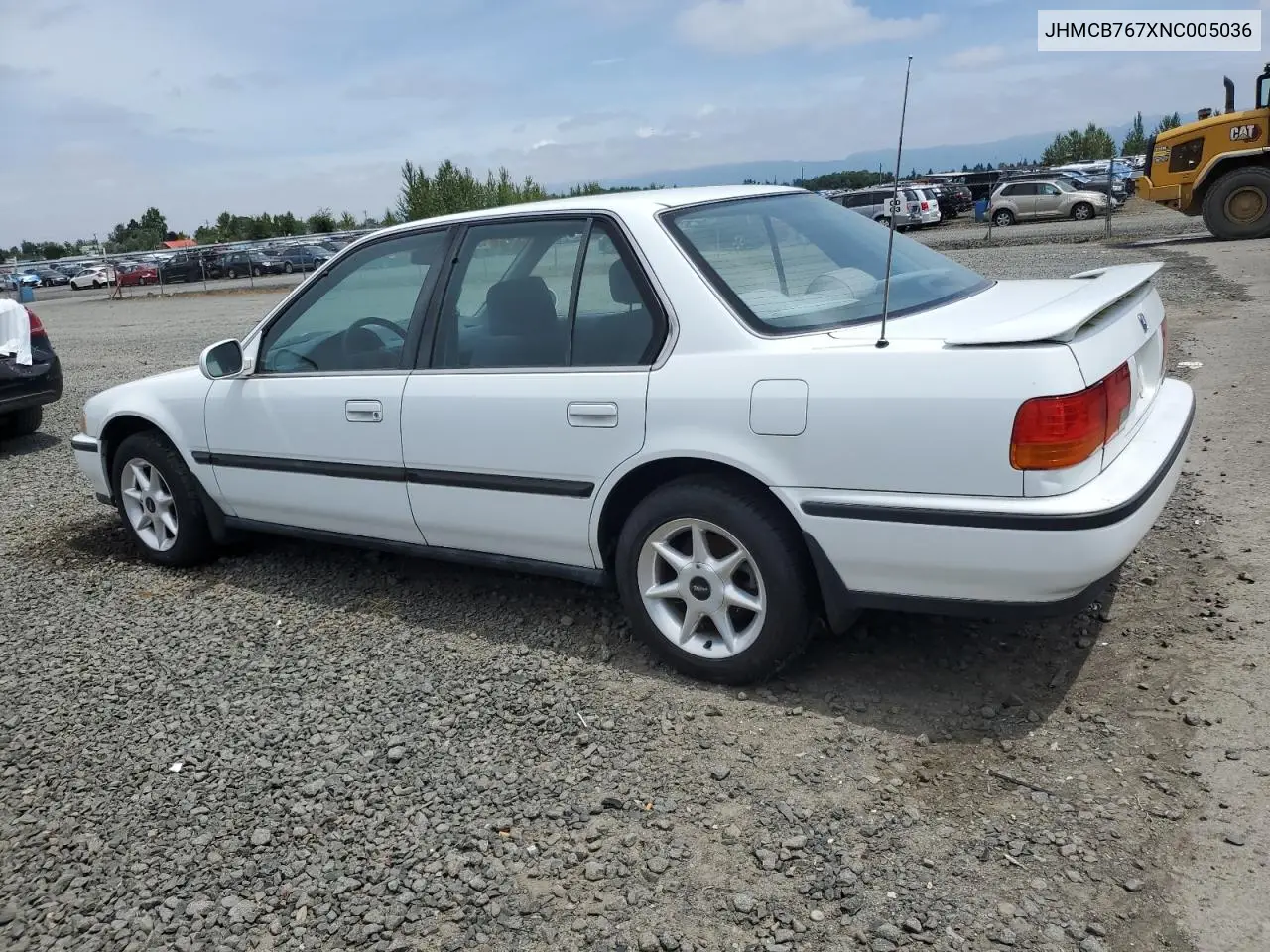 1992 Honda Accord Ex VIN: JHMCB767XNC005036 Lot: 62573565