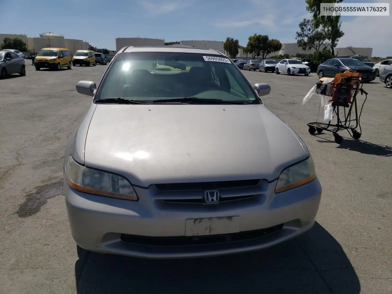 1998 Honda Accord Ex VIN: 1HGCG5555WA176329 Lot: 56905865