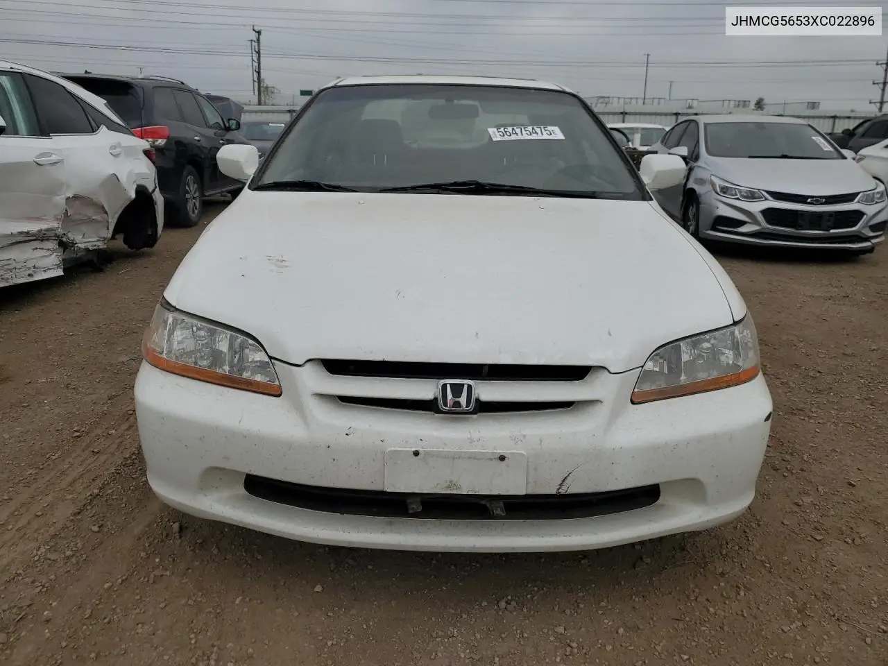 1999 Honda Accord Ex VIN: JHMCG5653XC022896 Lot: 56475475